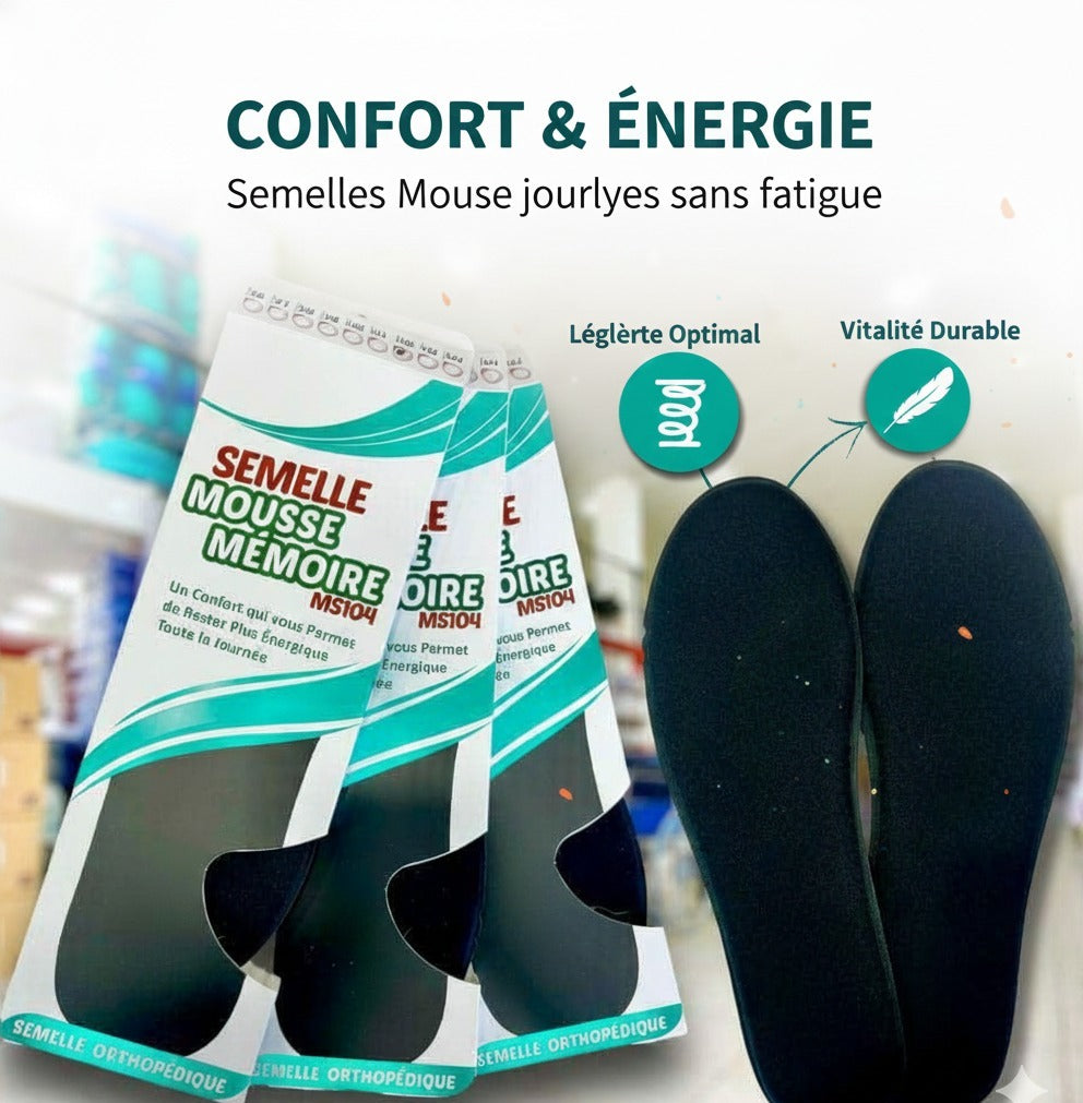 Semelles orthopédiques Adulte  – Correction pieds plats & valgus – Soutien voûte plantaire, soulagement posture نعل طبي تصحيحي للأطفال – لتقويم القدم المسطحة والفالِغَة (Copie)